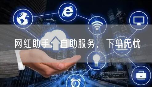 网红助手：自助服务，下单无忧